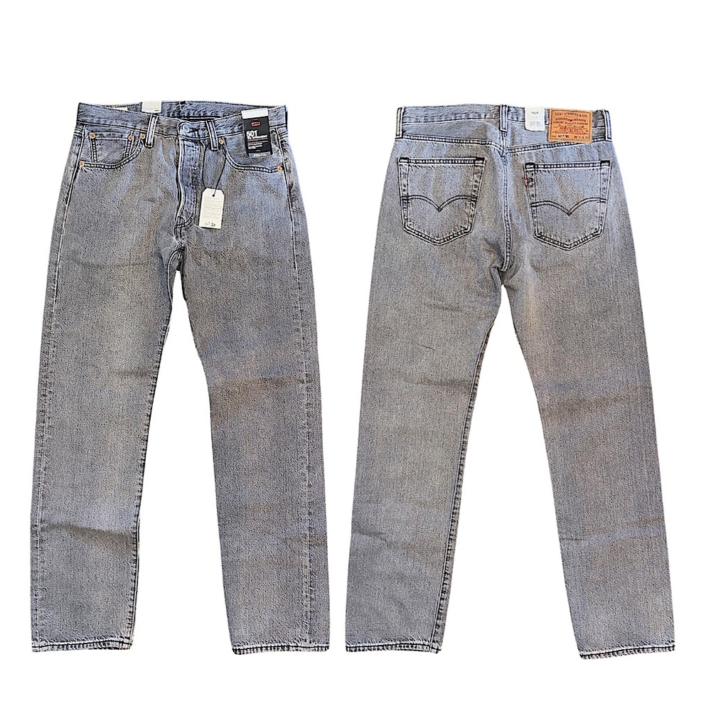 Levi's® Premium 501® '93 Straight Fit Men’s Jeans Gaze at Abyss - Grey